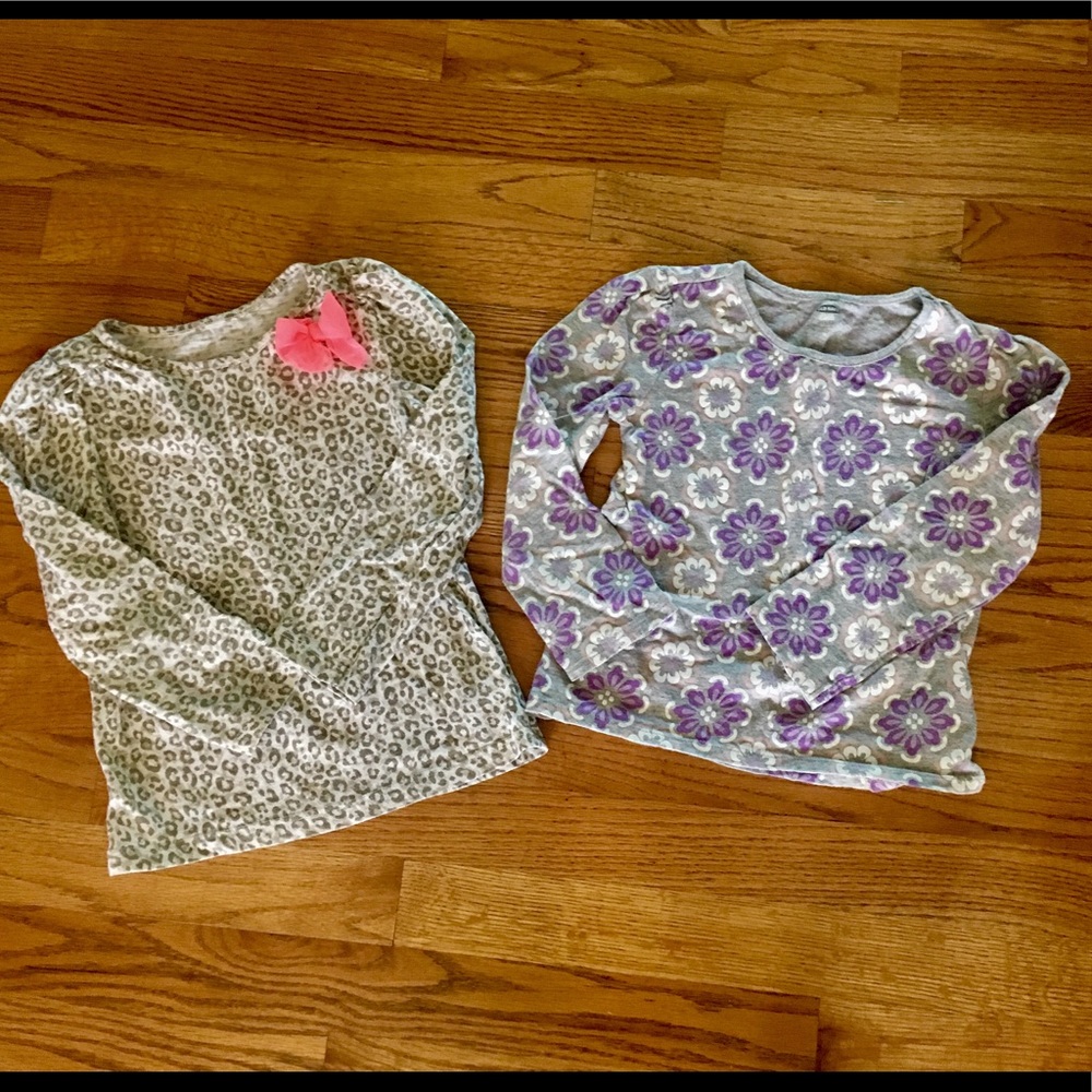 2 Long sleeve tops
